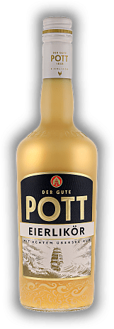 Pott Eierlikör Pott Eierlikör mit echtem Übersee Rum 0,7	 Liter - Vol 16%