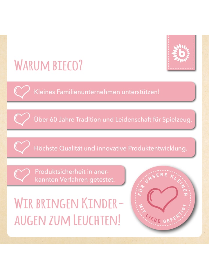 Bieco Spielwaren Beißring Holz Vogel - ab Geburt in Orange günstig kaufen onesize
