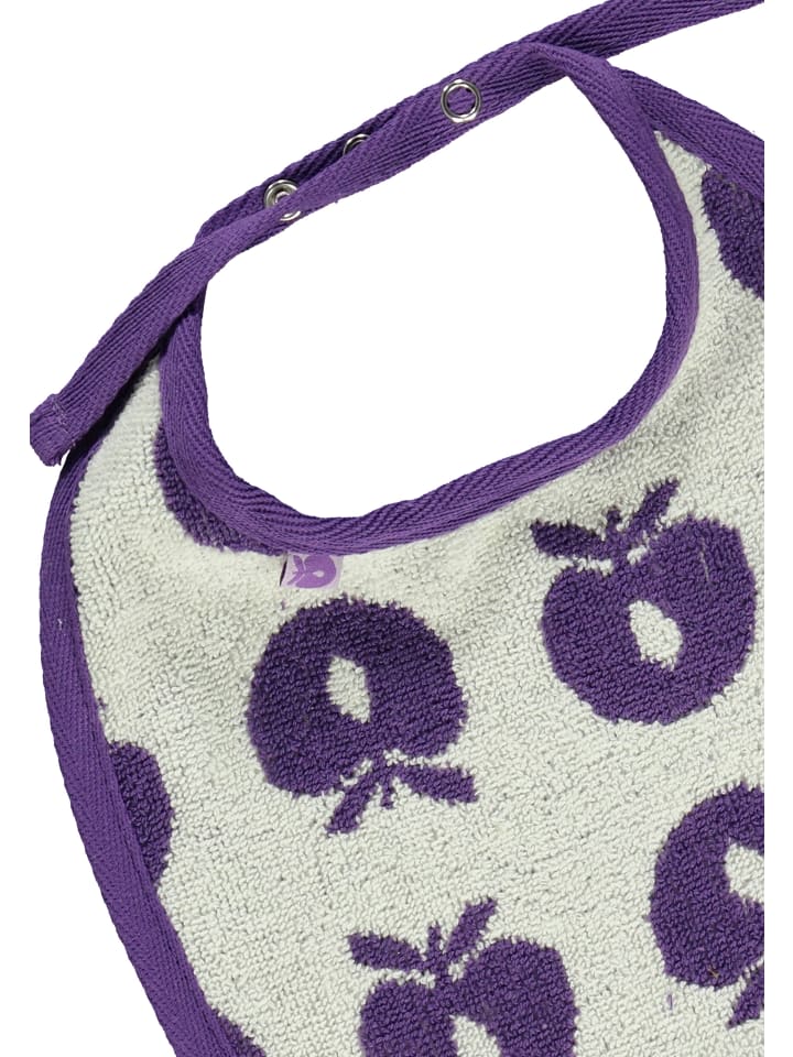 Småfolk Lätzchen 2 Packungen kleine Lätzchen mit Äpfeln in purple günstig kaufen onesize