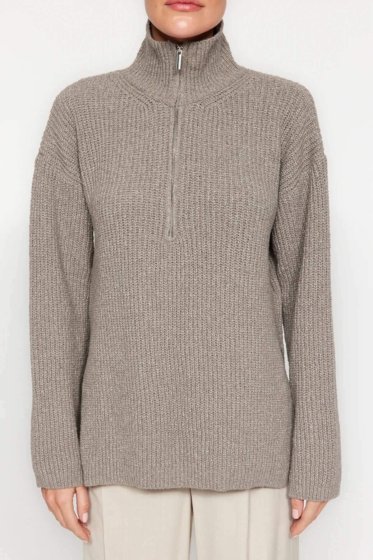 Trendyol Collection  Vizon Care Collection Oversize-Strickpullover TWOAW24KZ01119