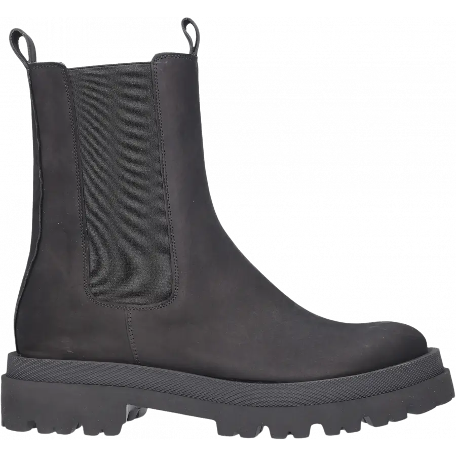 305 SOBE - Chelsea Boots SHAKIRA Nubukleder - schwarz