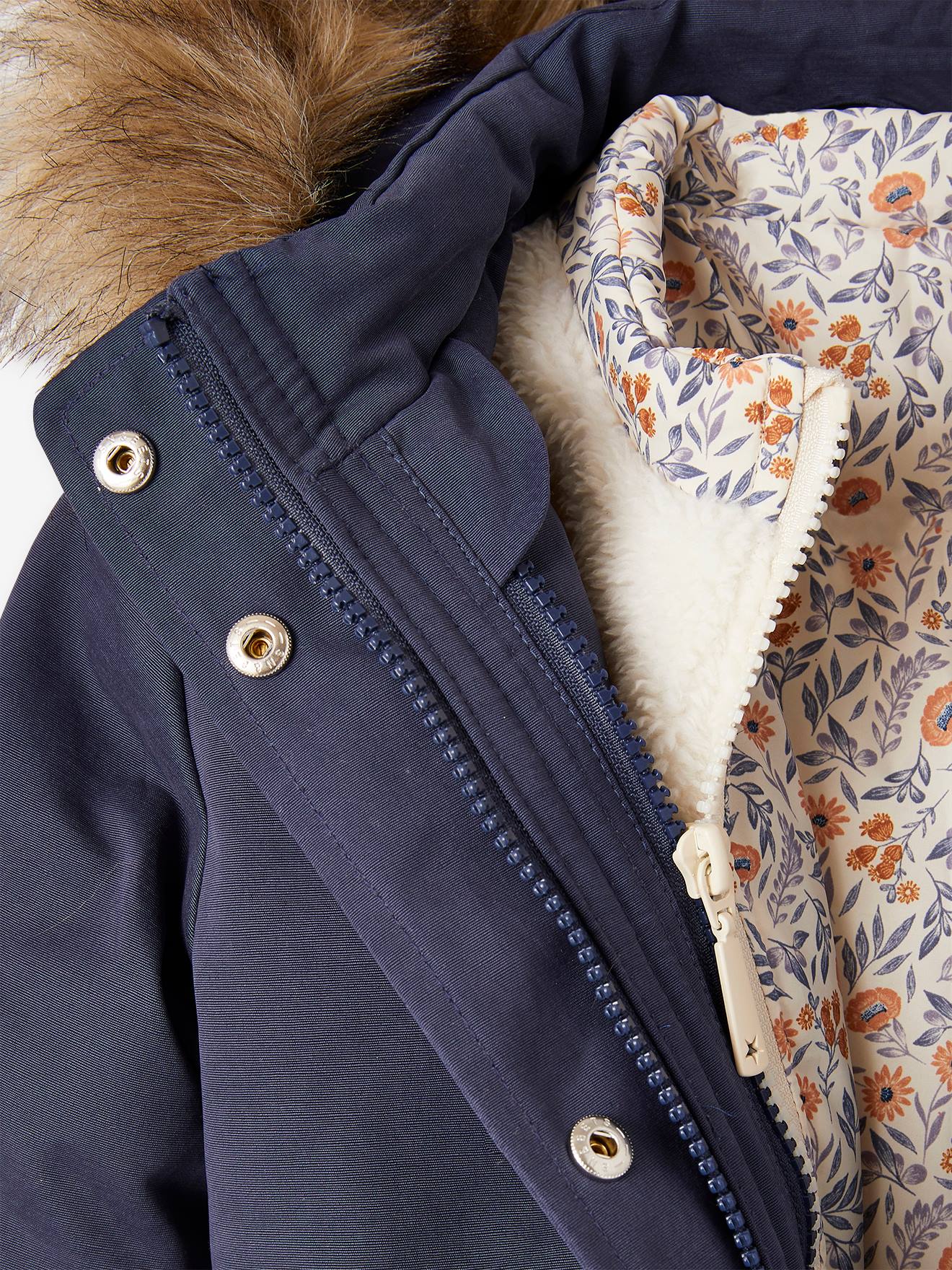 Parka 3 en 1 hiver fille vert