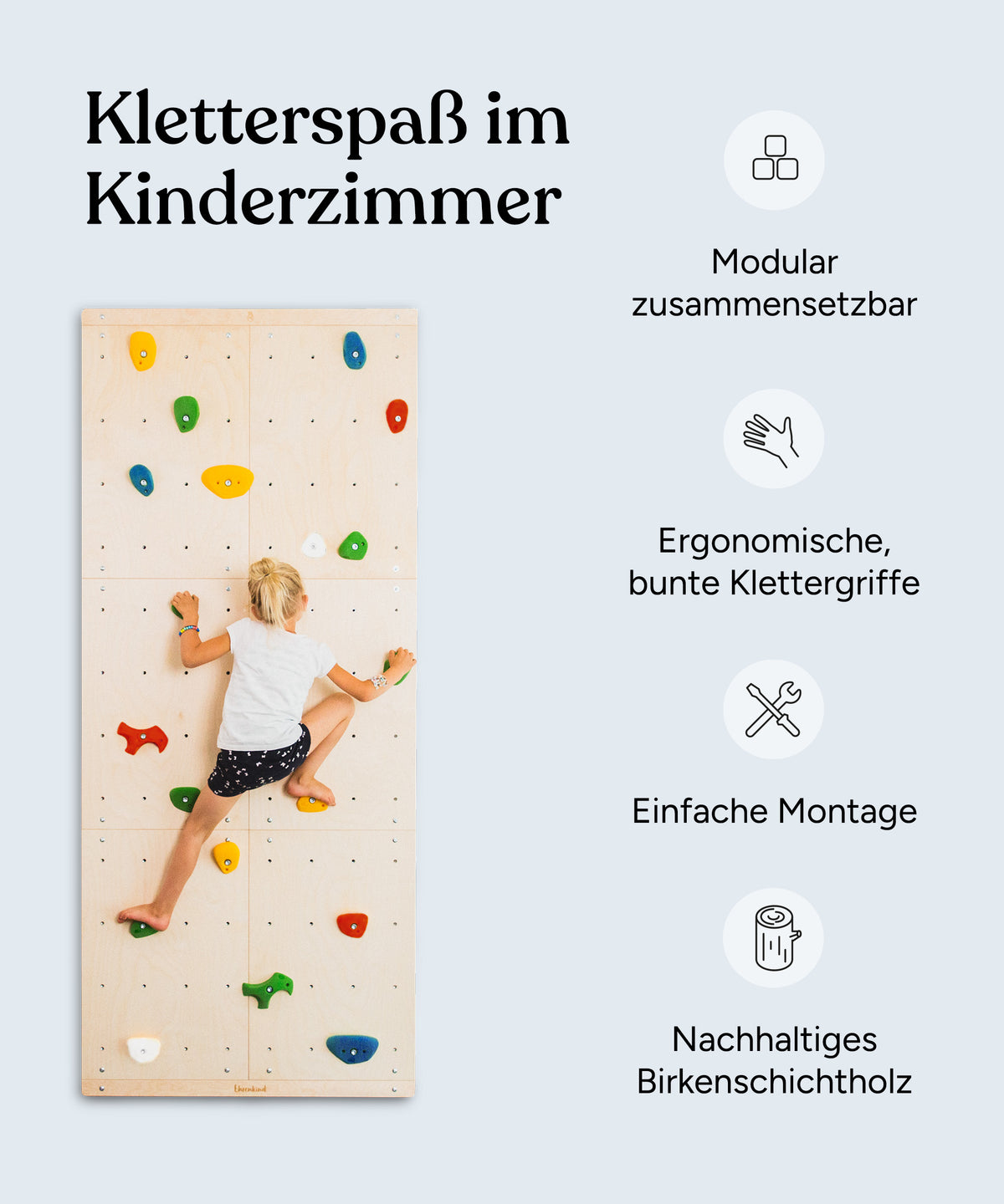 Kletterwand 6 Module