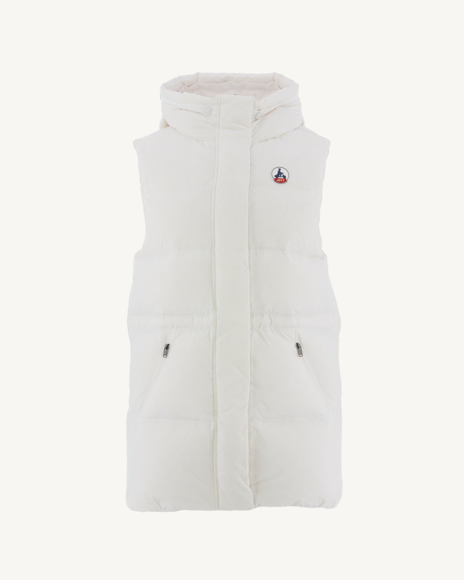 Doudoune sans manche à capuche Grand Froid Blanc Texas 2.0