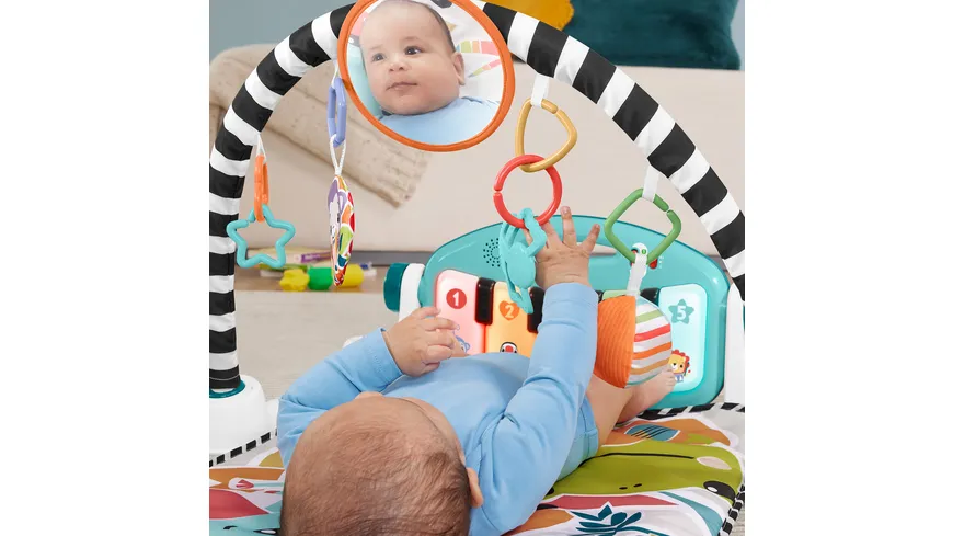 Fisher-Price Kontrast Kick & Play Pianospieldecke
