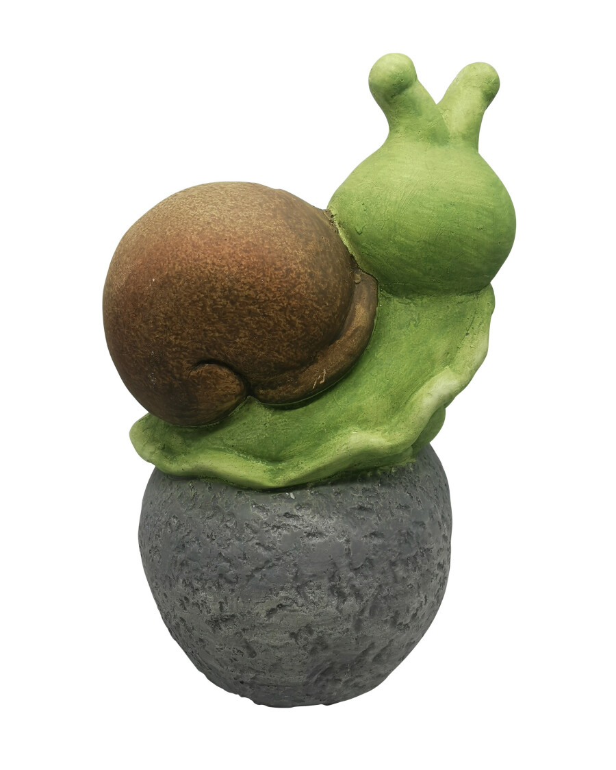 Putzige Deko-Schnecke