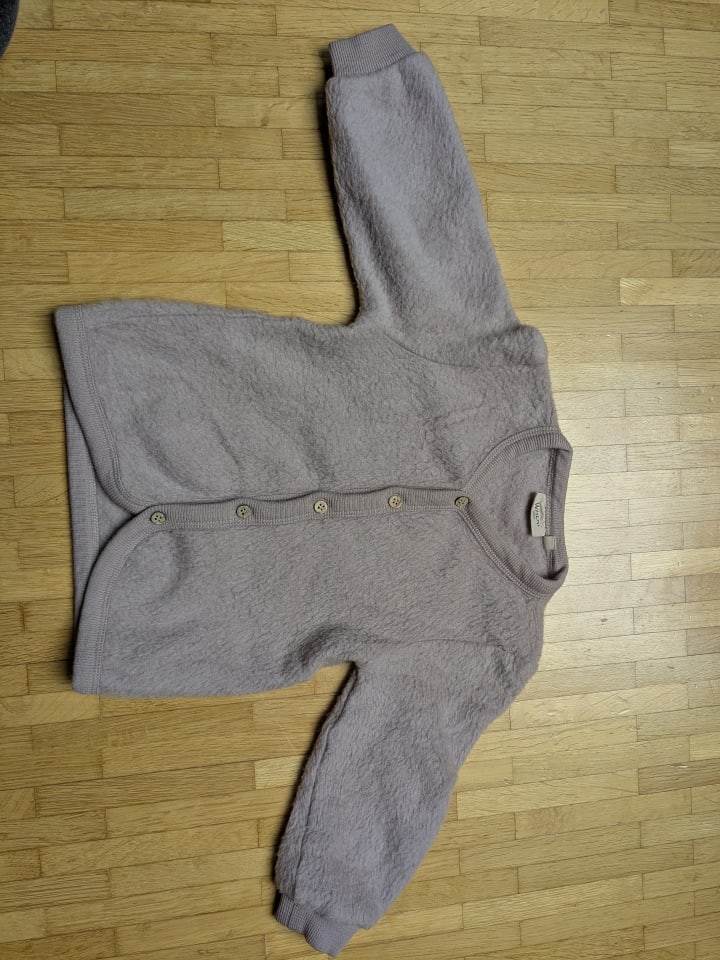 Wheat 100% Merino Wollfleece Jacke Cardigan in Flieder Lila günstig kaufen 86