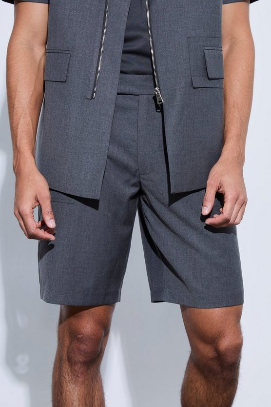 Shorts mit Taschen-Detail