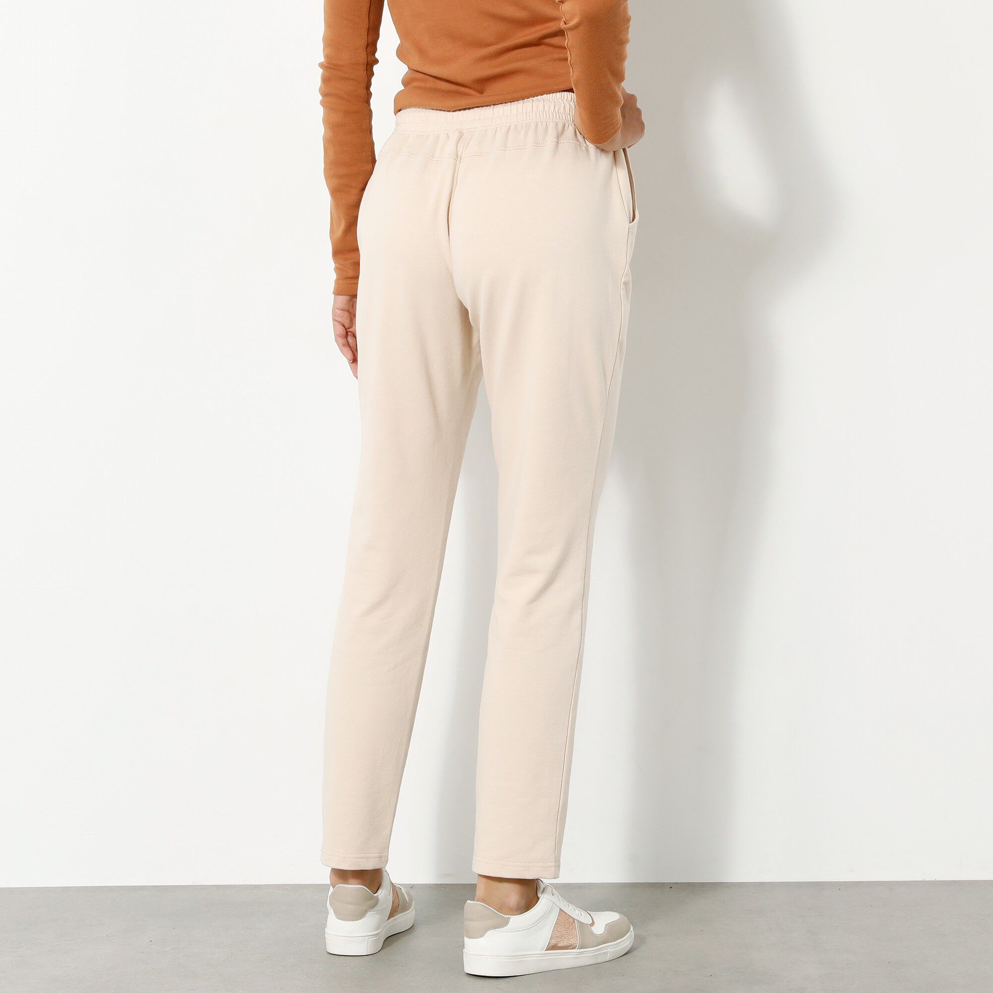 Pantalon jogpant ceinture élastiquée molleton
