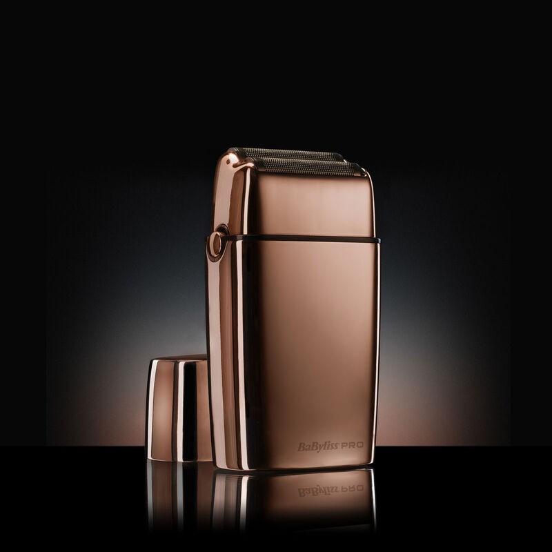 Cordless Rose Gold Foil Shaver