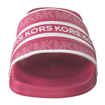 Michael Kors Gilmore Slide Pantolette in pink