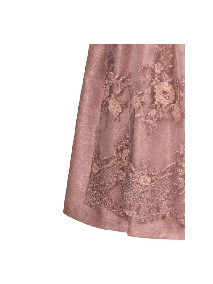 Nübler Kinderdirndl 3-teilig Sabrina in Rosa günstig kaufen