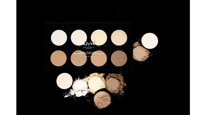 NYX PROFESSIONAL MAKEUP Makeup Highlight & Contour Pro Palette 21.6 g keine Angabe