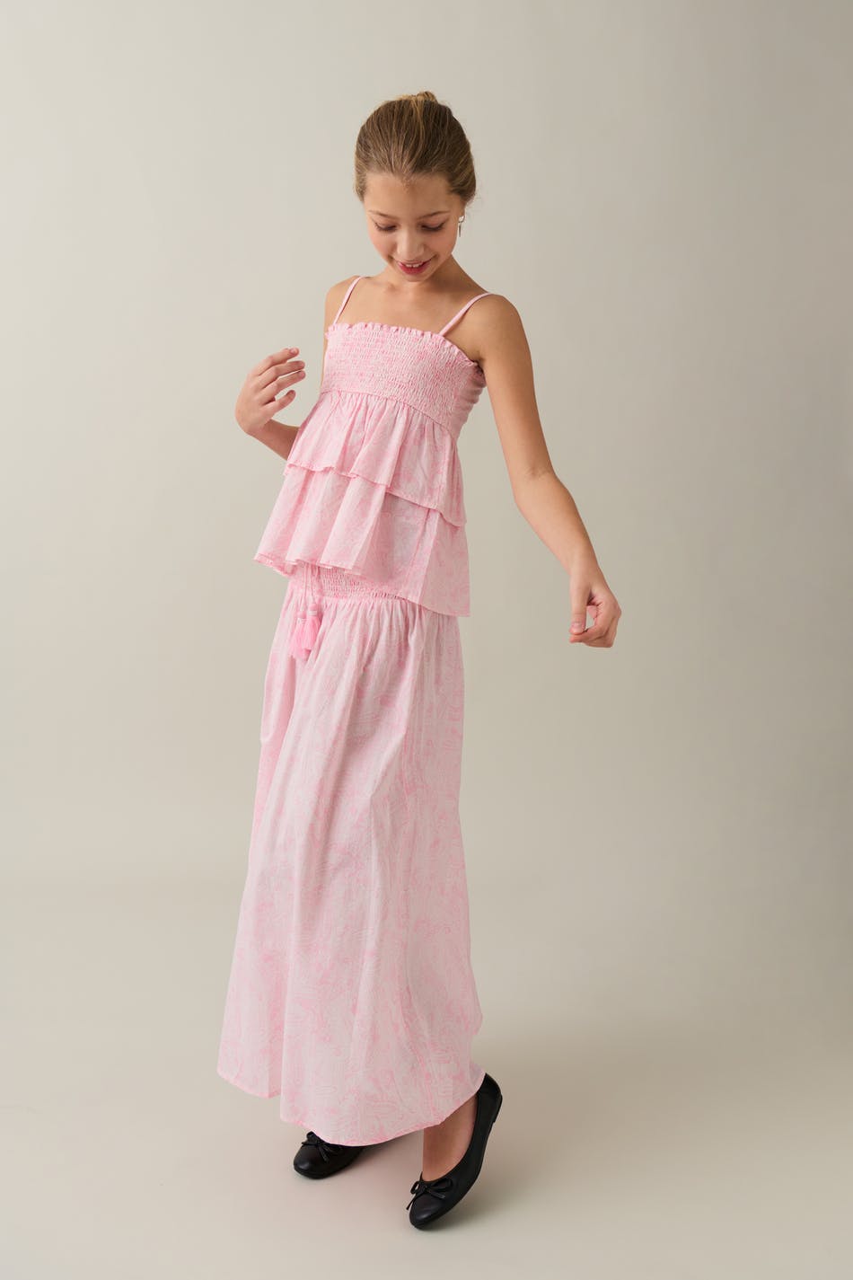 Y boho maxi skirt