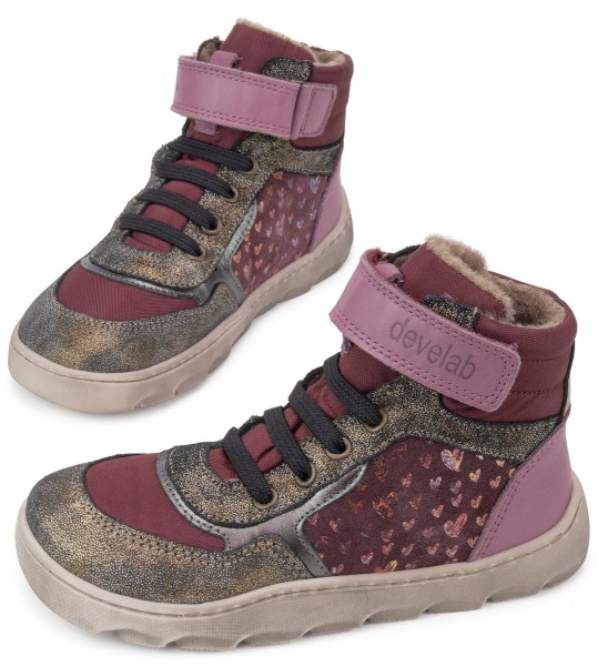 Develab ~ MidCut Schuh warm ~ Old Pink