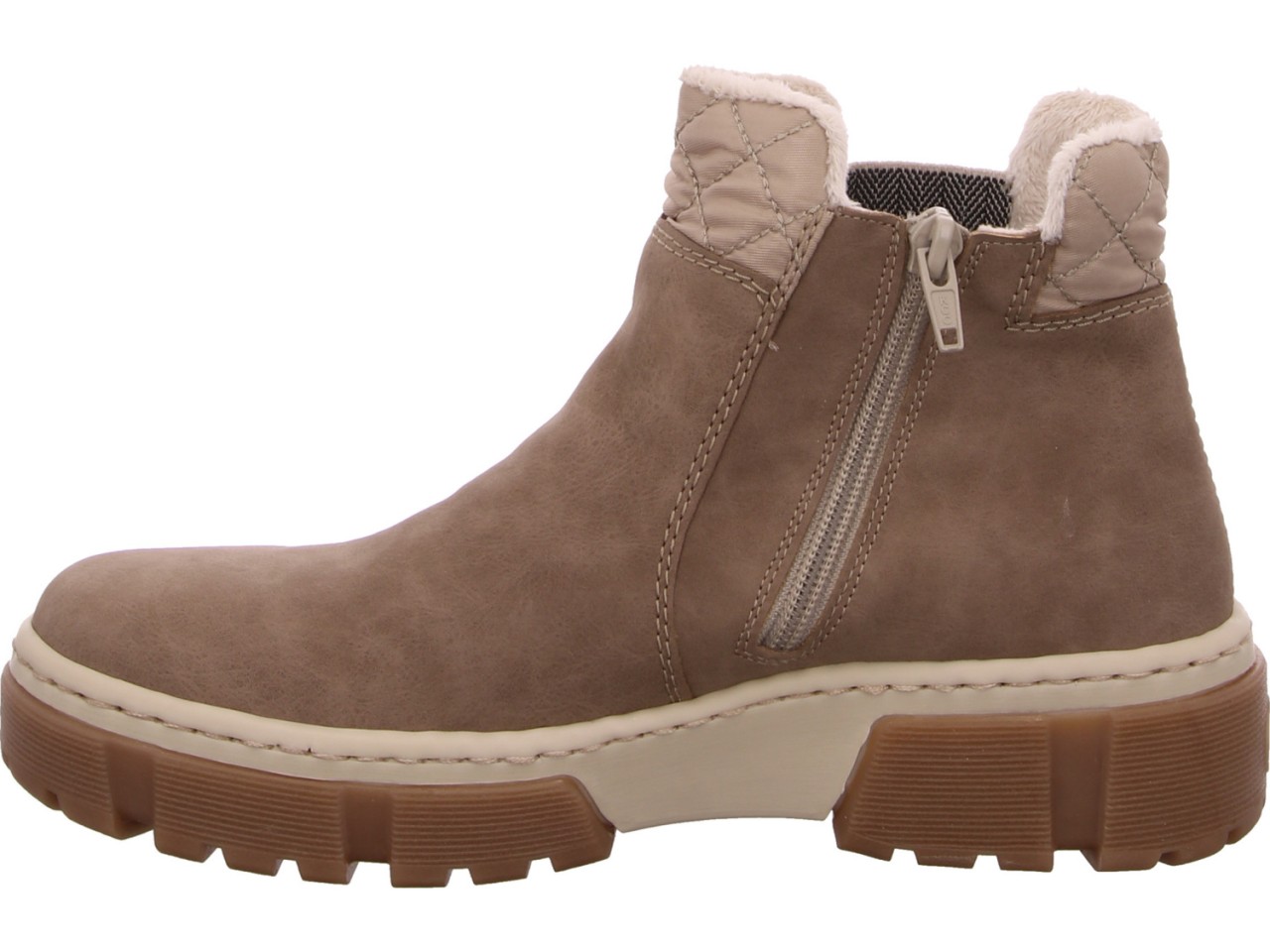 RIEKER Stiefeletten beige