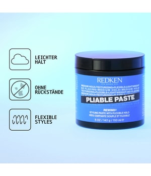 Redken Styling Pliable Paste Rewind Haarpaste-150 ml