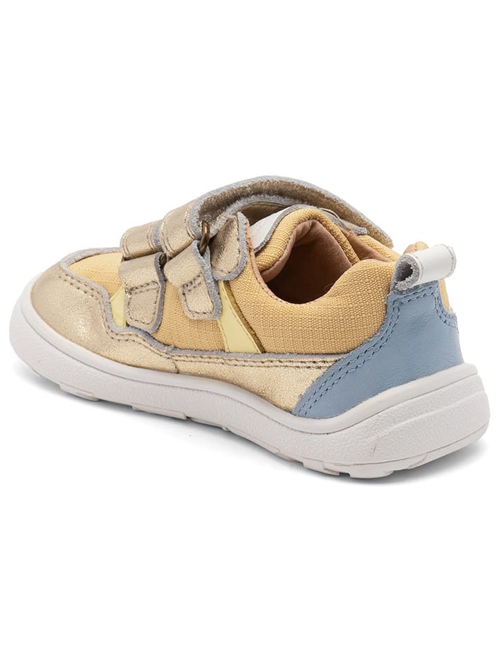 bisgaard Lauflernschuhe in Gold/ Gelb/ Hellblau günstig kaufen