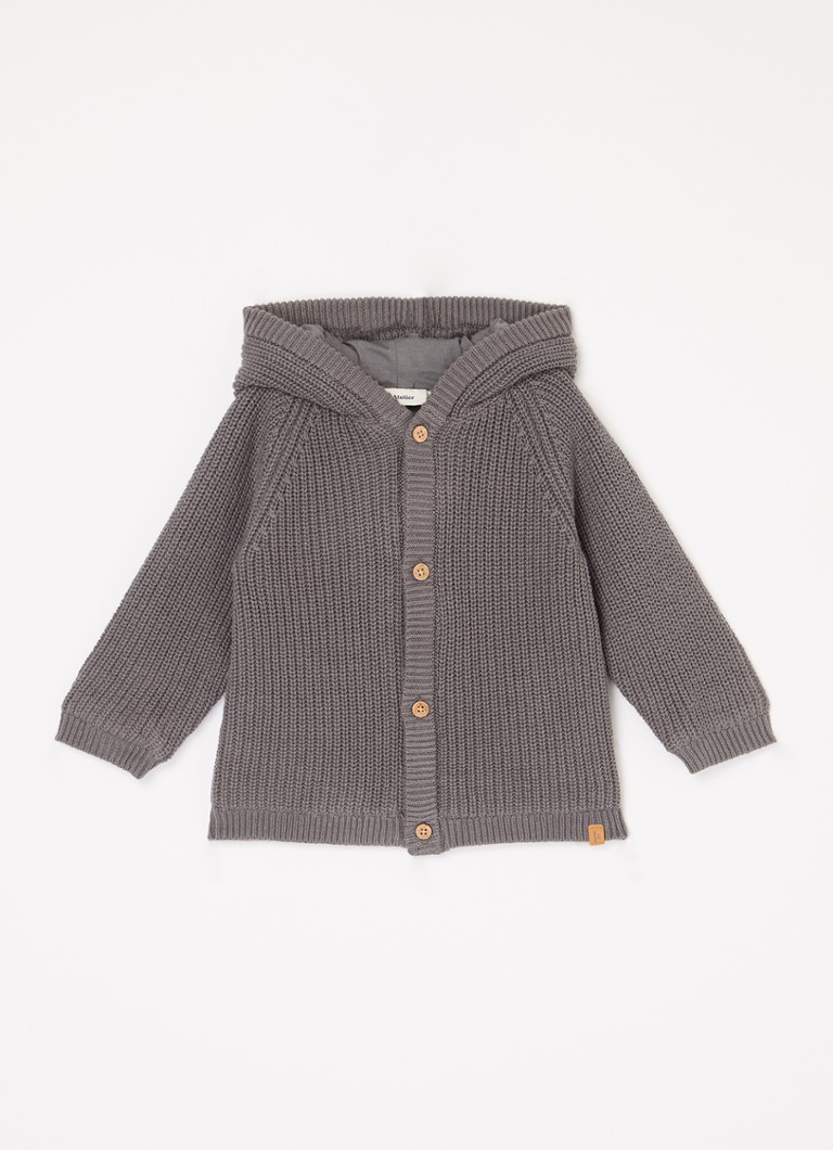 Vestă cu nervuri din bumbac organic Lil' Atelier NBMNalo