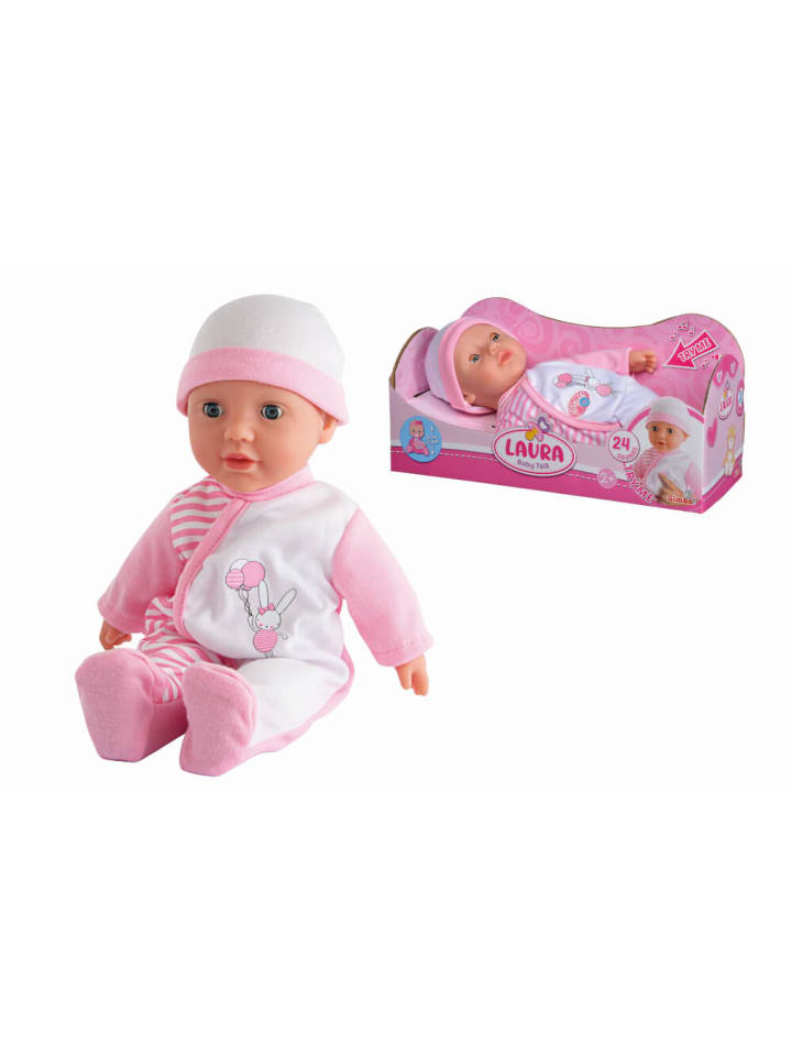 Simba Puppe Laura Baby Talk, Weichkörper, ab 2 Jahre günstig kaufen onesize