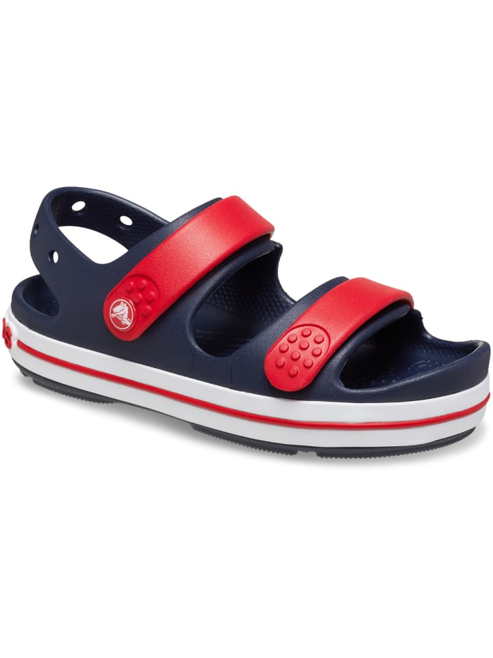 Crocs Freizeitschuhe Crocband in marineblau/rot günstig kaufen