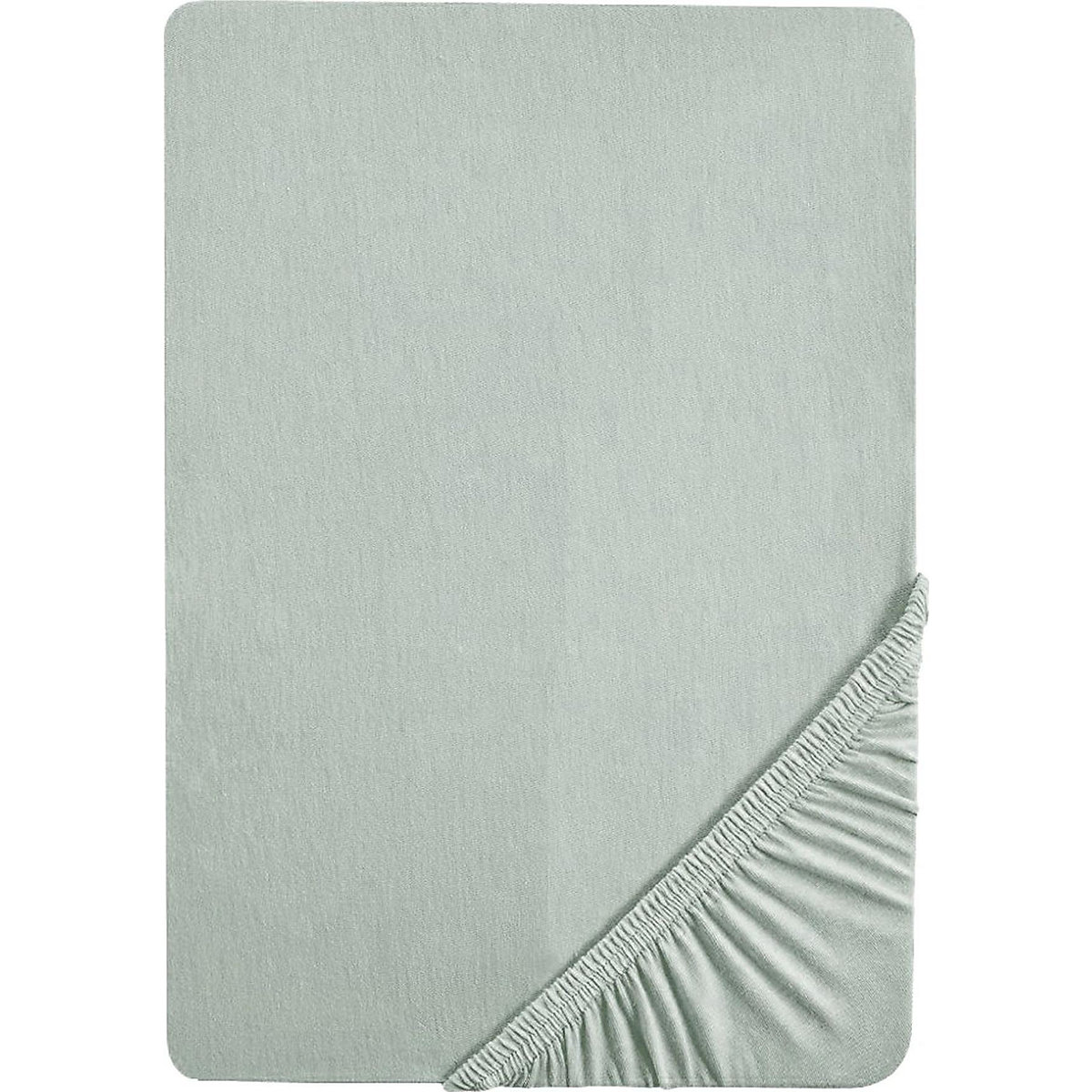 Spannbettlaken Jersey, 70x140 cm Lil Planet frosty green