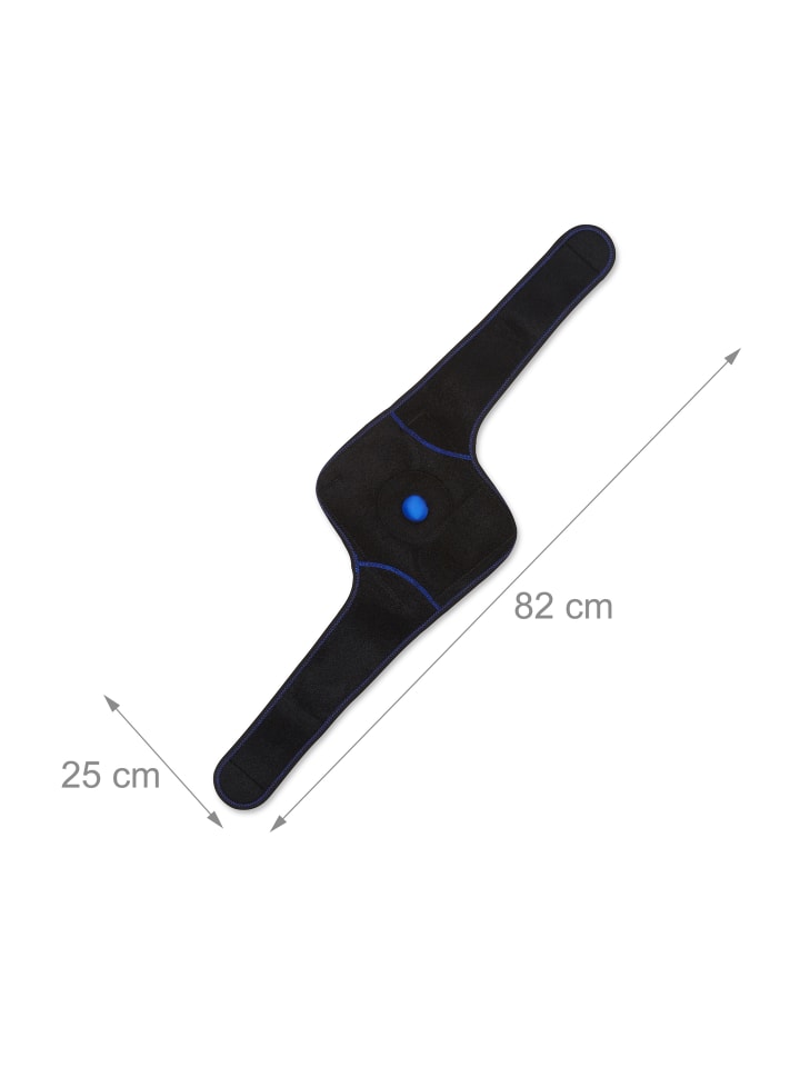 relaxdays 2x Kühlkissen in Schwarz/Blau günstig kaufen onesize