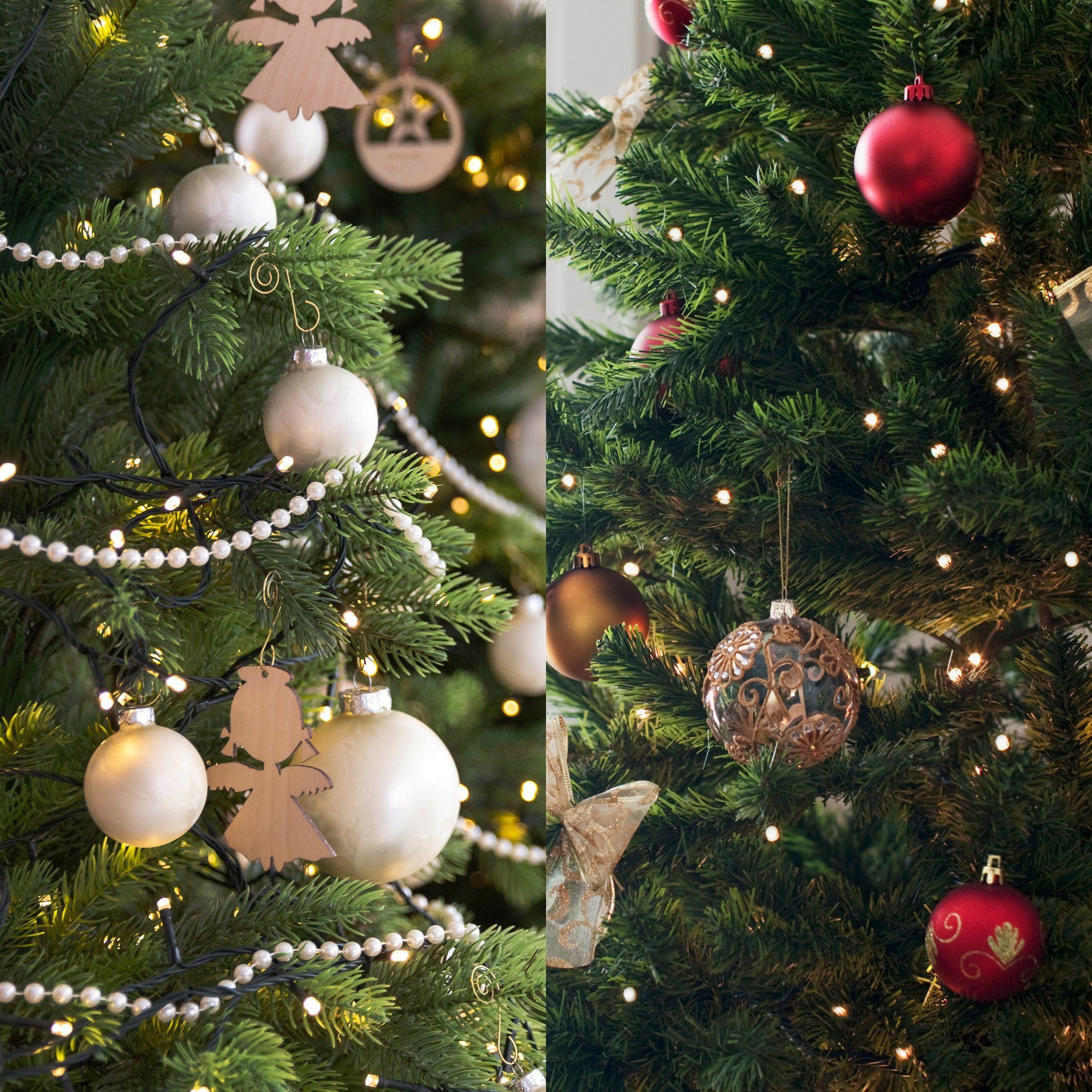 TAB Künstlicher Weihnachtsbaum Gute Qualität Künstlicher Weihnachtsbaum, mit 1500 Spitzen und 500 LED Lichtern, Schnellaufbau mit Klappsystem