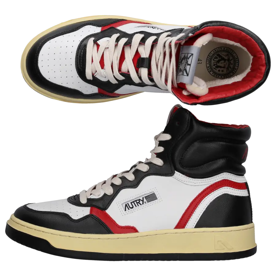 Autry - Sneaker high MEDALIST Kalbsleder - schwarz