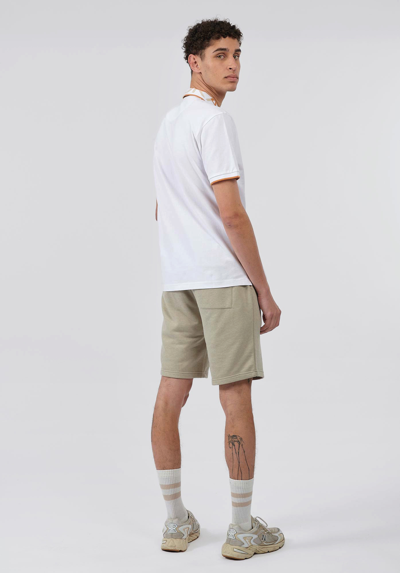 NOAH   Polo blanc homme 100% coton
