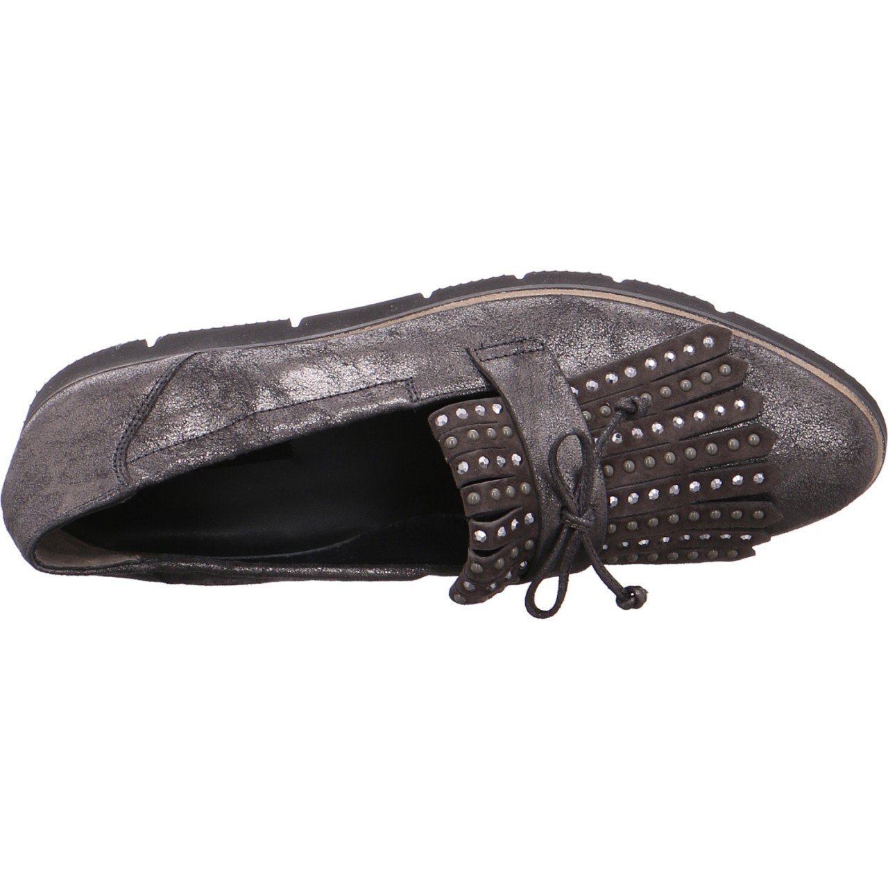 PAUL GREEN Klassische Slipper braun