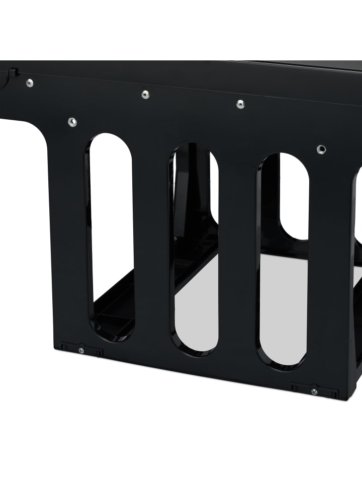 relaxdays Mülltrennsystem Schwarz 1x15L   2x8L günstig kaufen onesize