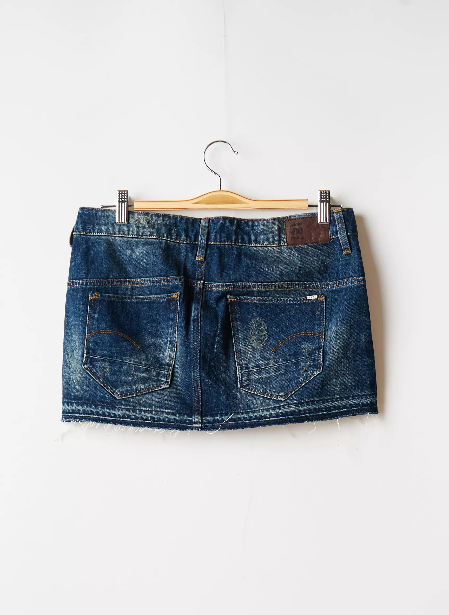 G Star Mini Jupe Femme couleur bleu