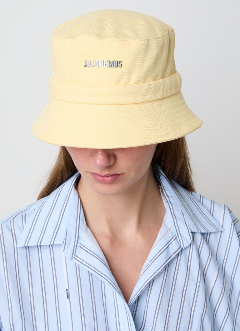 Pălărie de pescar din pânză Jacquemus Le Bob Gadjo
