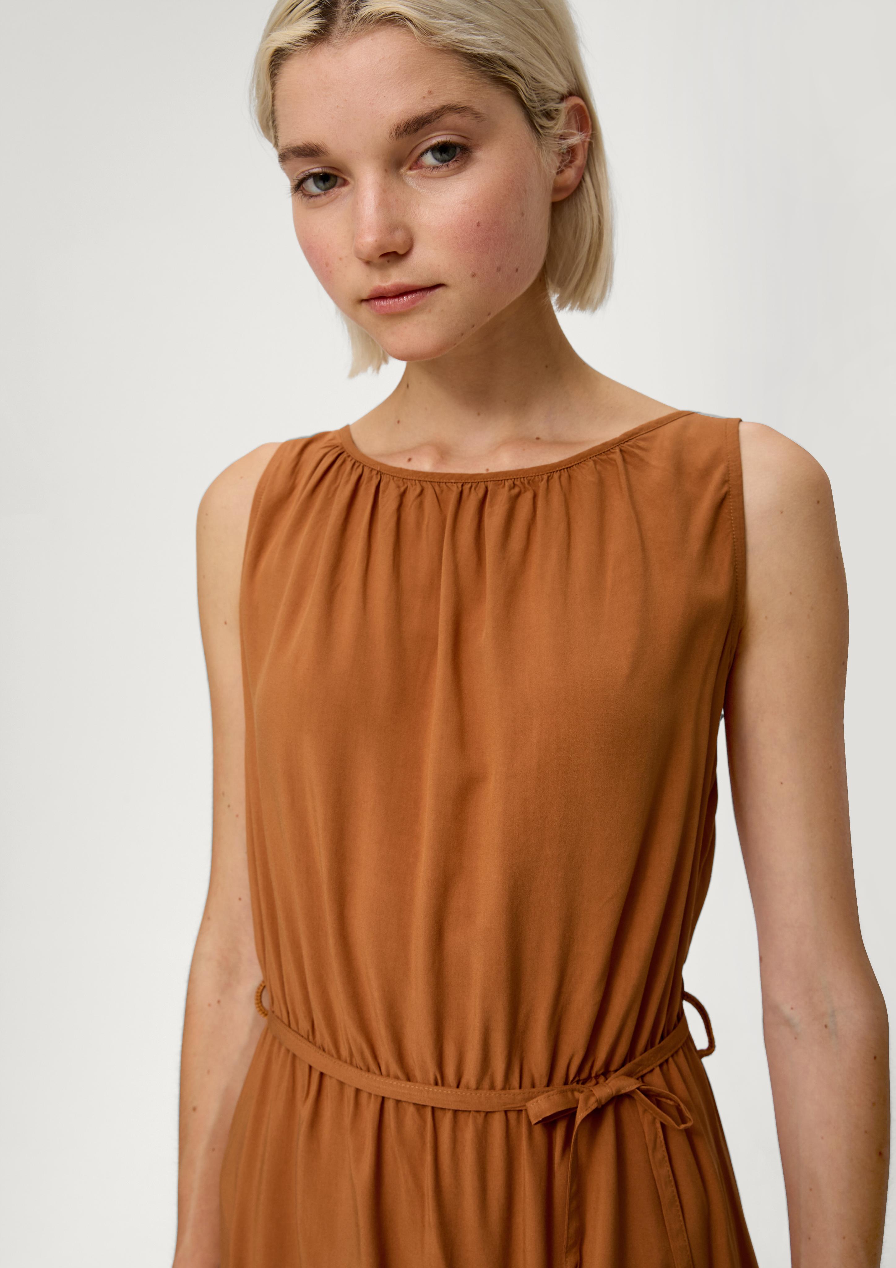 Viskosekleid mit Raffung  2130846-8753