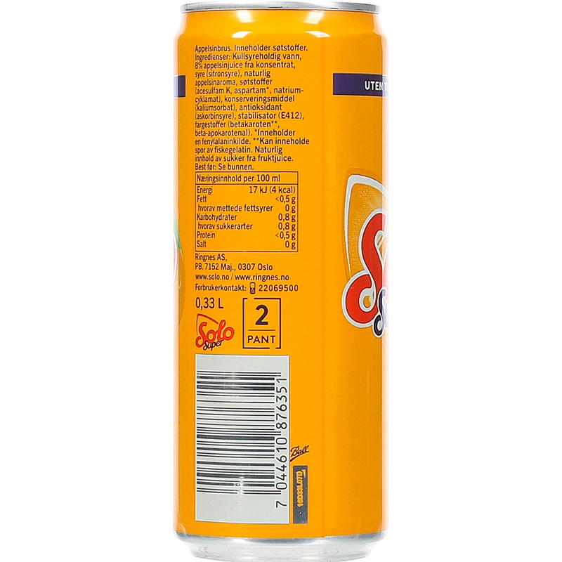 Solo Solo Super 0,33 l boks