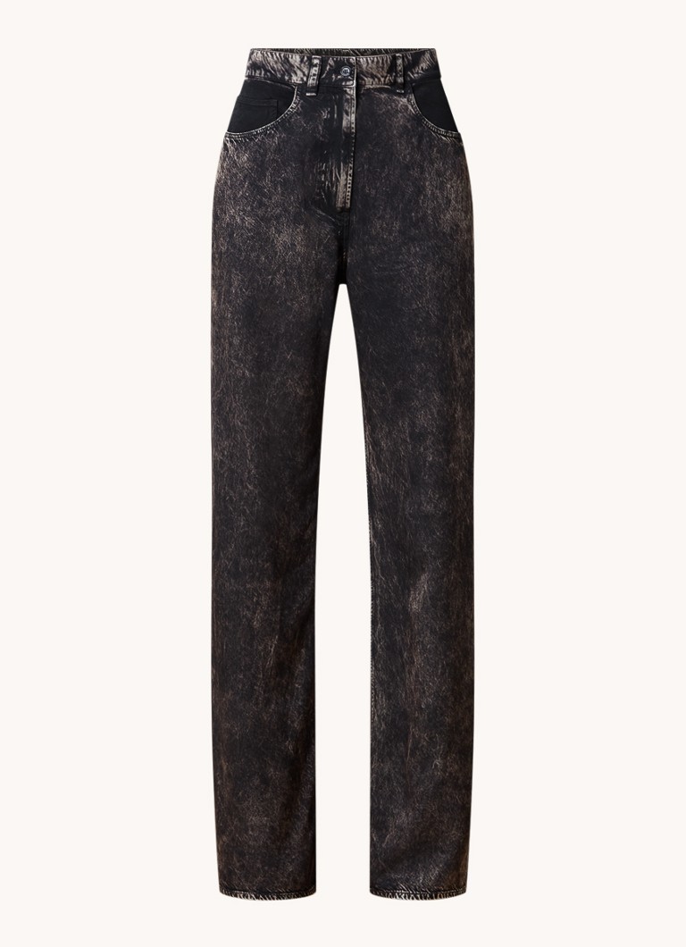 Pantaloni a vita alta e gamba larga con tasche laterali di Acne Studios