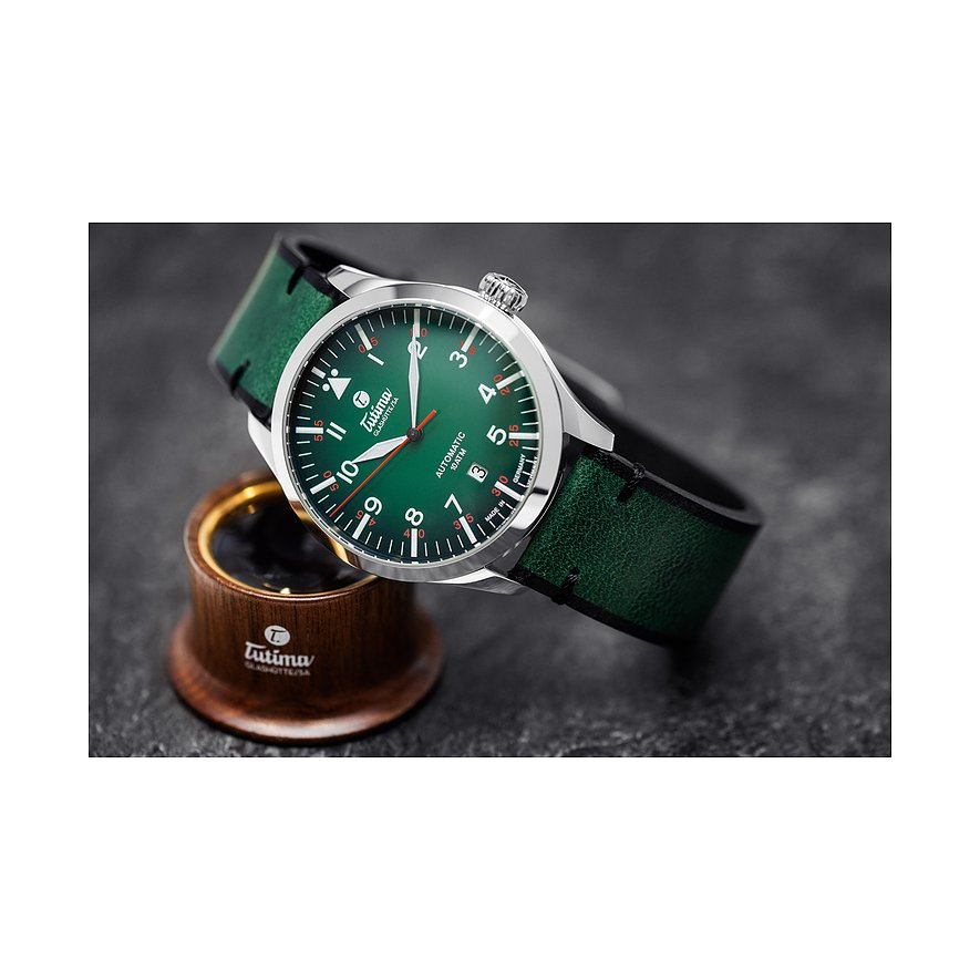 Tutima Glashütte Herrenuhr Flieger