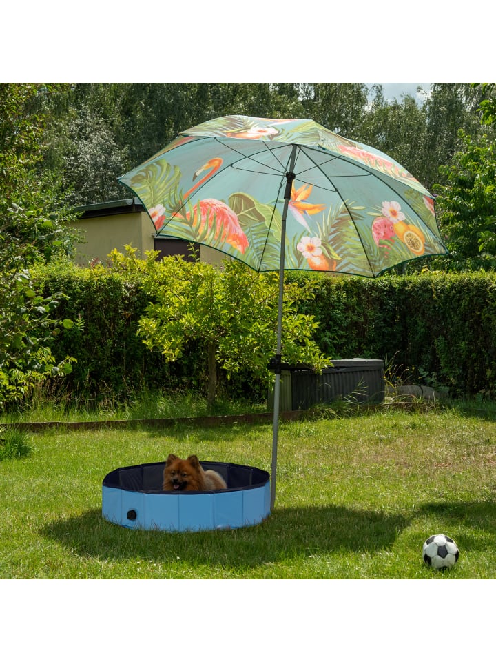 relaxdays Hundepool in Blau - (H)20 x Ø 80 cm günstig kaufen onesize