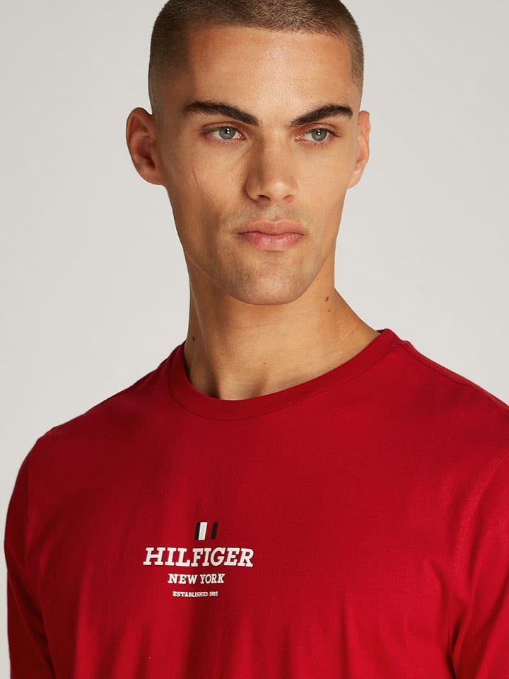 Tommy Hilfiger Shirt in Rot günstig kaufen