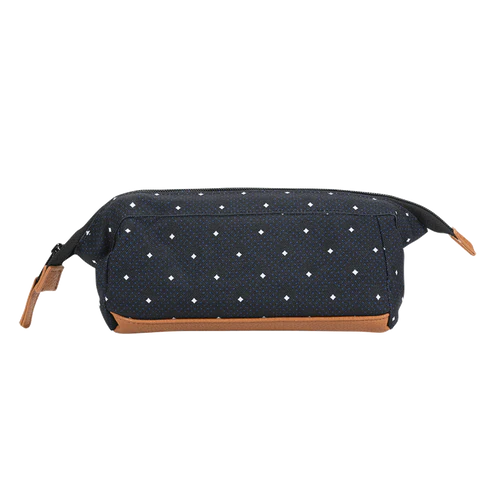Lombard Street navy blue school pencil case