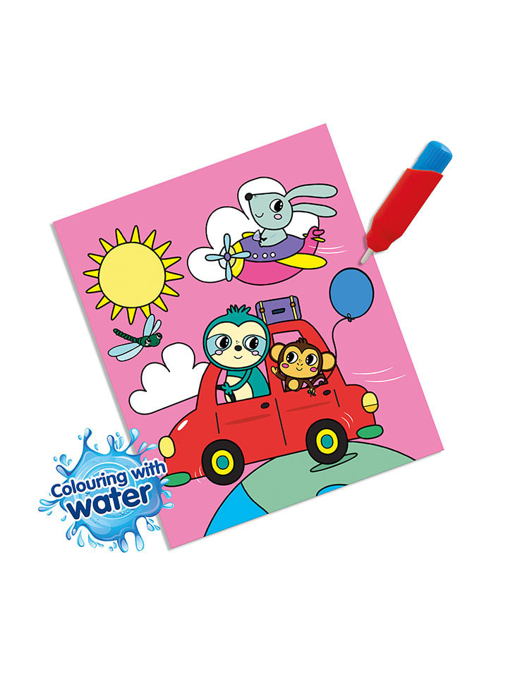 SES Malen mit Wasser Malbuch mit Wasserstift 