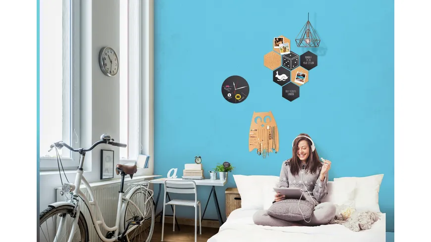 Securit Hexagon Wandtafeln