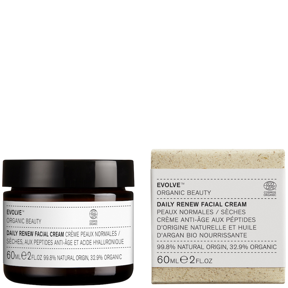 evolve organic beauty DAILY RENEW FACIAL CREAM Crème anti-âge