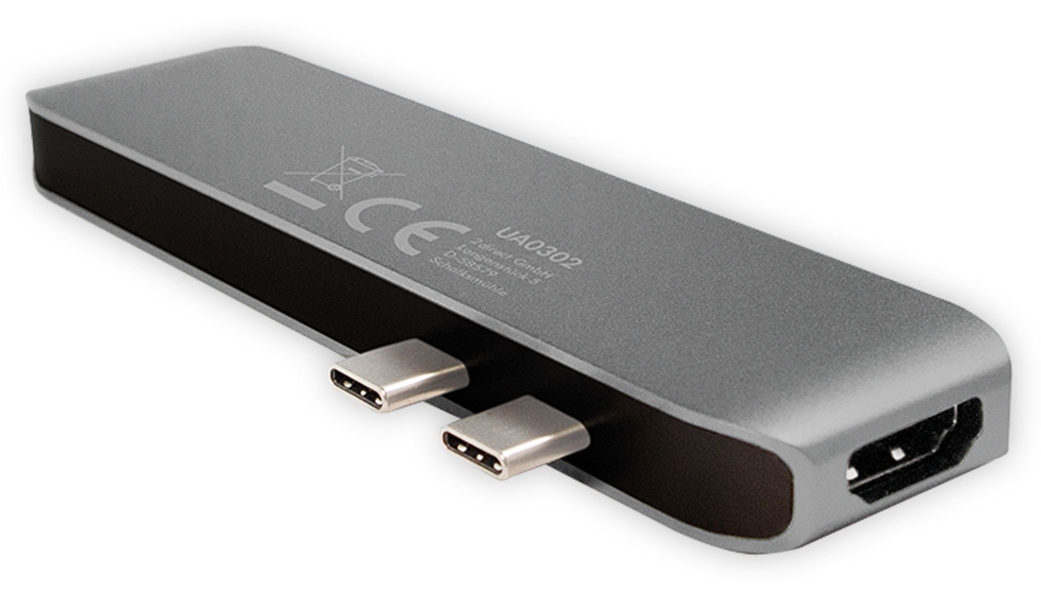LogiLink LOGILINK USB-C Hub UA0302, 7in1, PD, 100W USB-Adapter