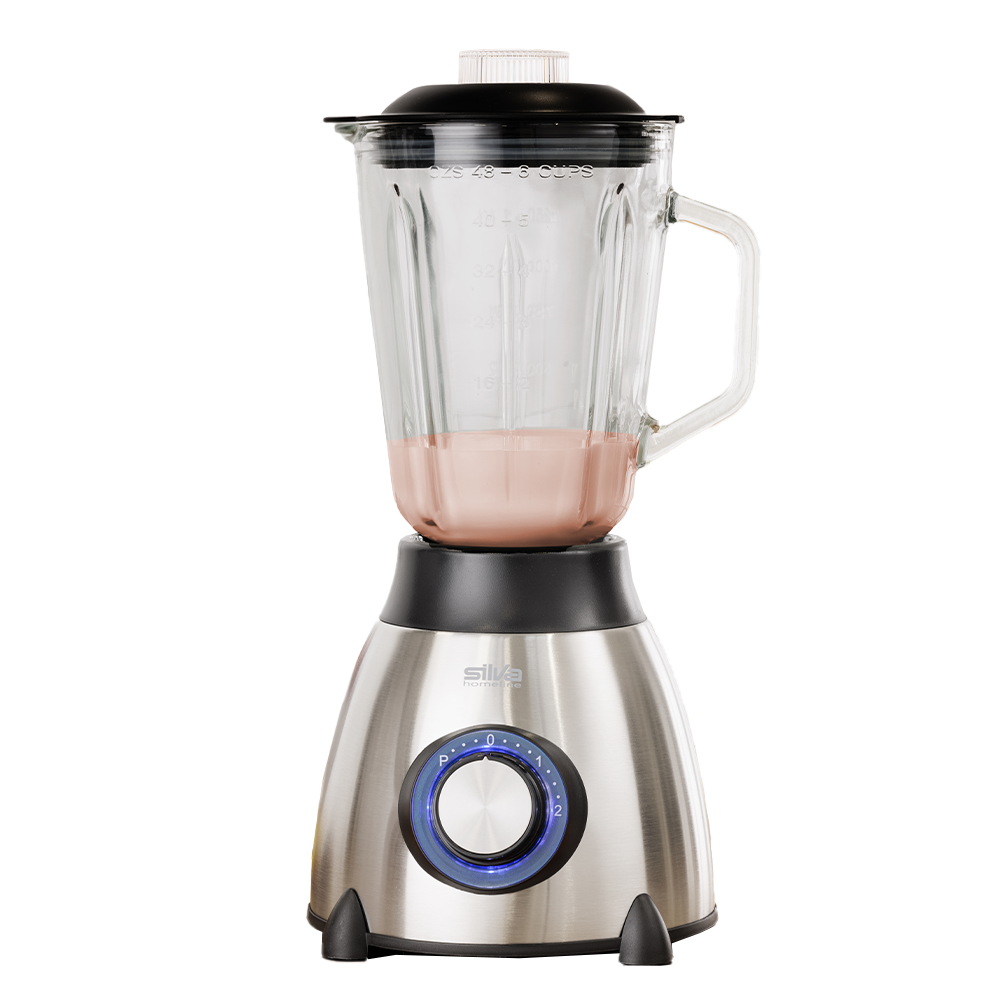 SILVA HOMELINE Edelstahl-Profi-Standmixer 550 Watt