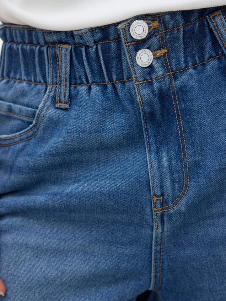 Vero Moda Jeans-Shorts in Medium Blue Denim günstig kaufen