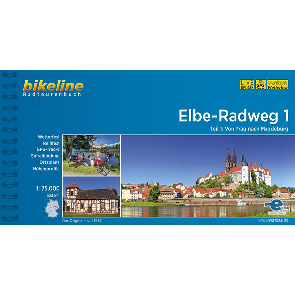 ELBE-RADWEG - Radwanderführer