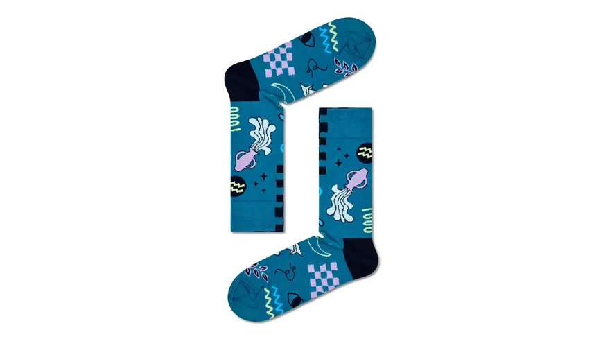 Happy Socks Unisex Socken Aquarius turquoise