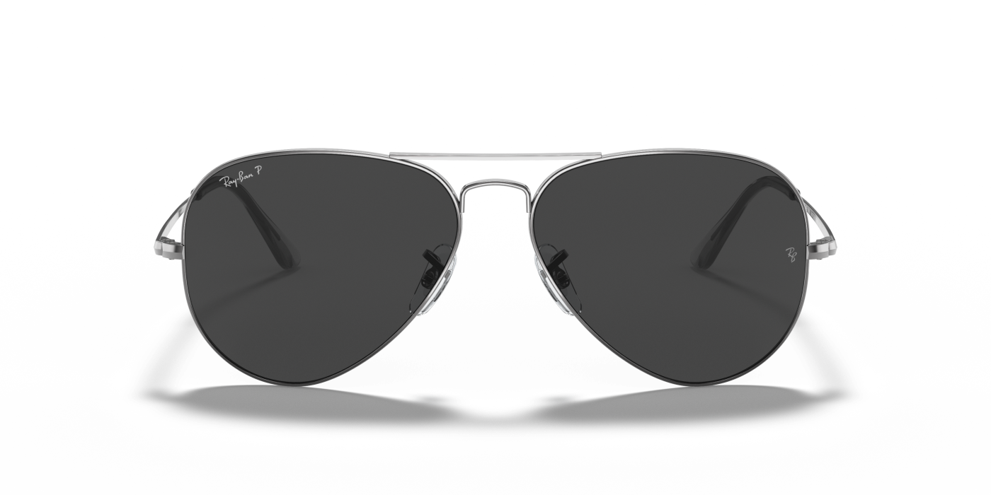 AVIATOR METAL II - Lucido Gunmetal Nero